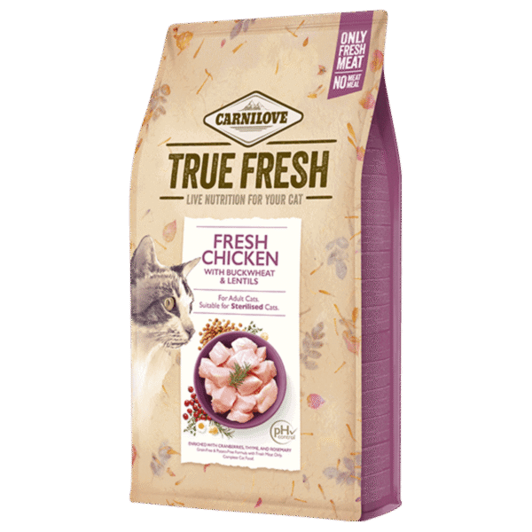 Carnilove True Fresh Cat Chicken Dry Food - 1.8kg
